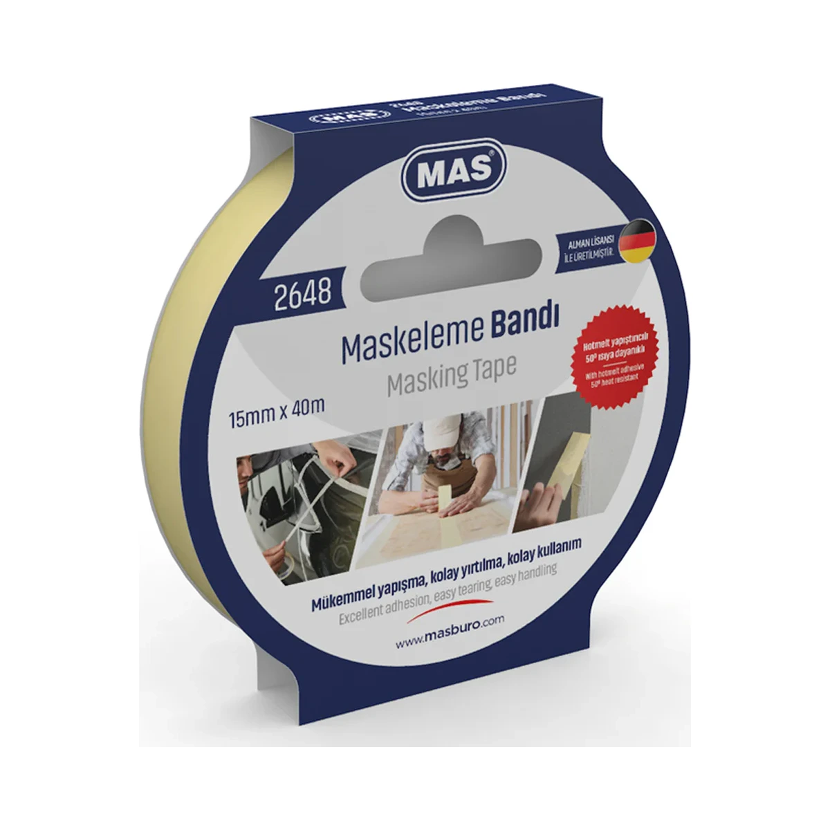 Mas Maskeleme Bandı - 15mm x 40m