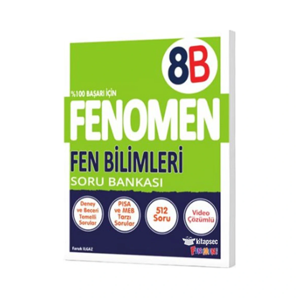 8. Sınıf Fenomen Fen Bilimleri Soru Bankası B Fenomen Kitap