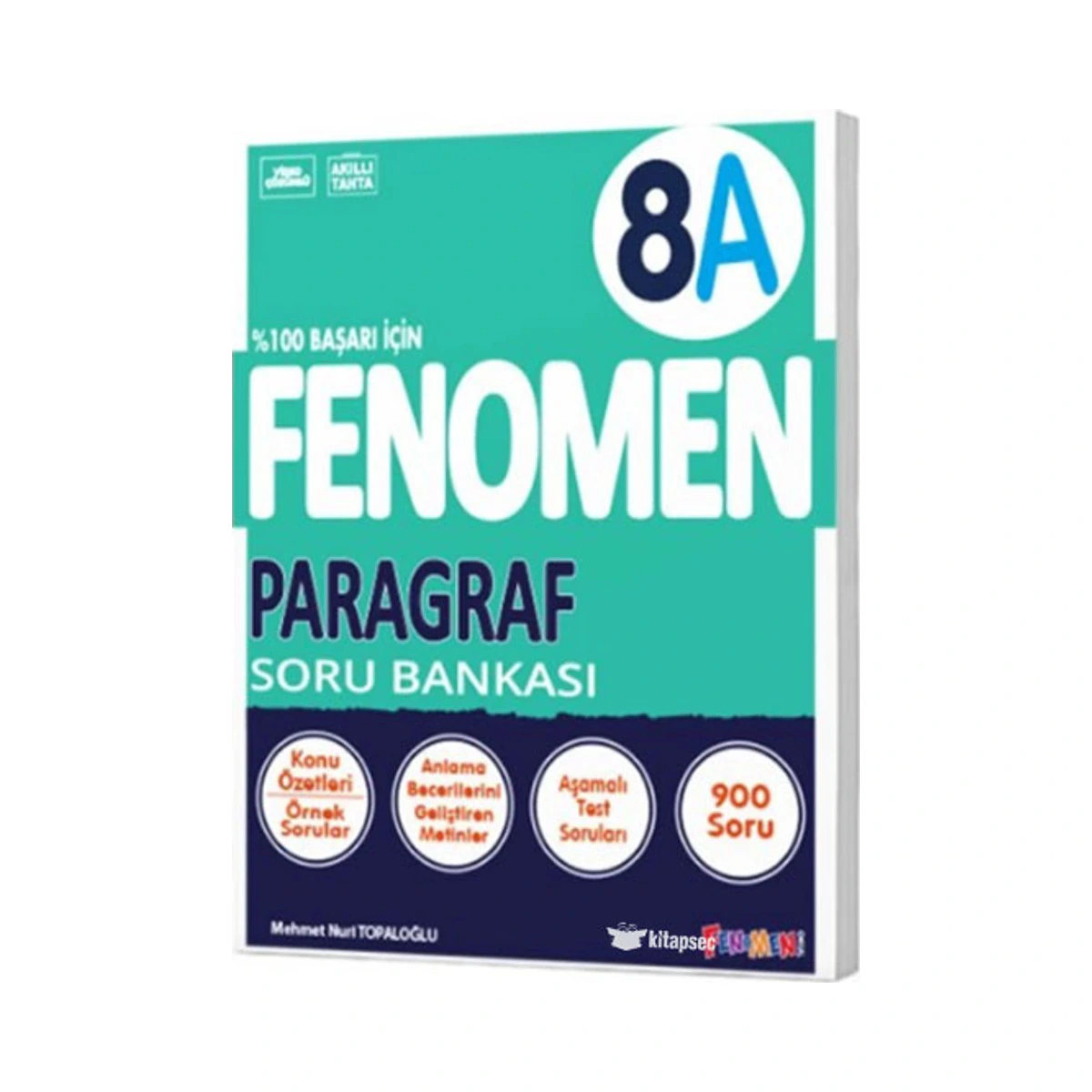 8. Sınıf LGS Paragraf A Soru Bankası Fenomen Okul Fenomen Kitap