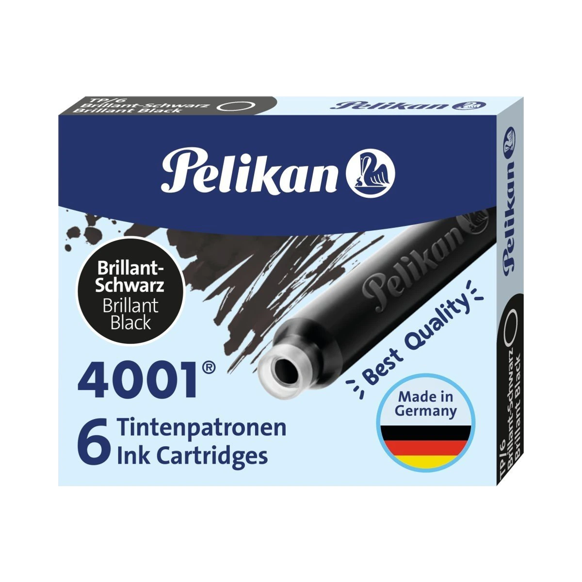 Pelikan Dolmakalem Kartuşu 6lı Küçük Boy