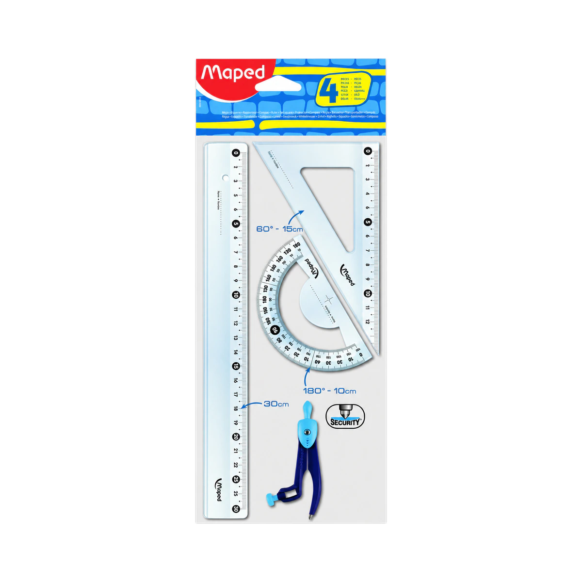 Maped Start 30cm Pergelli Maxi Çizim Seti 4 Lü