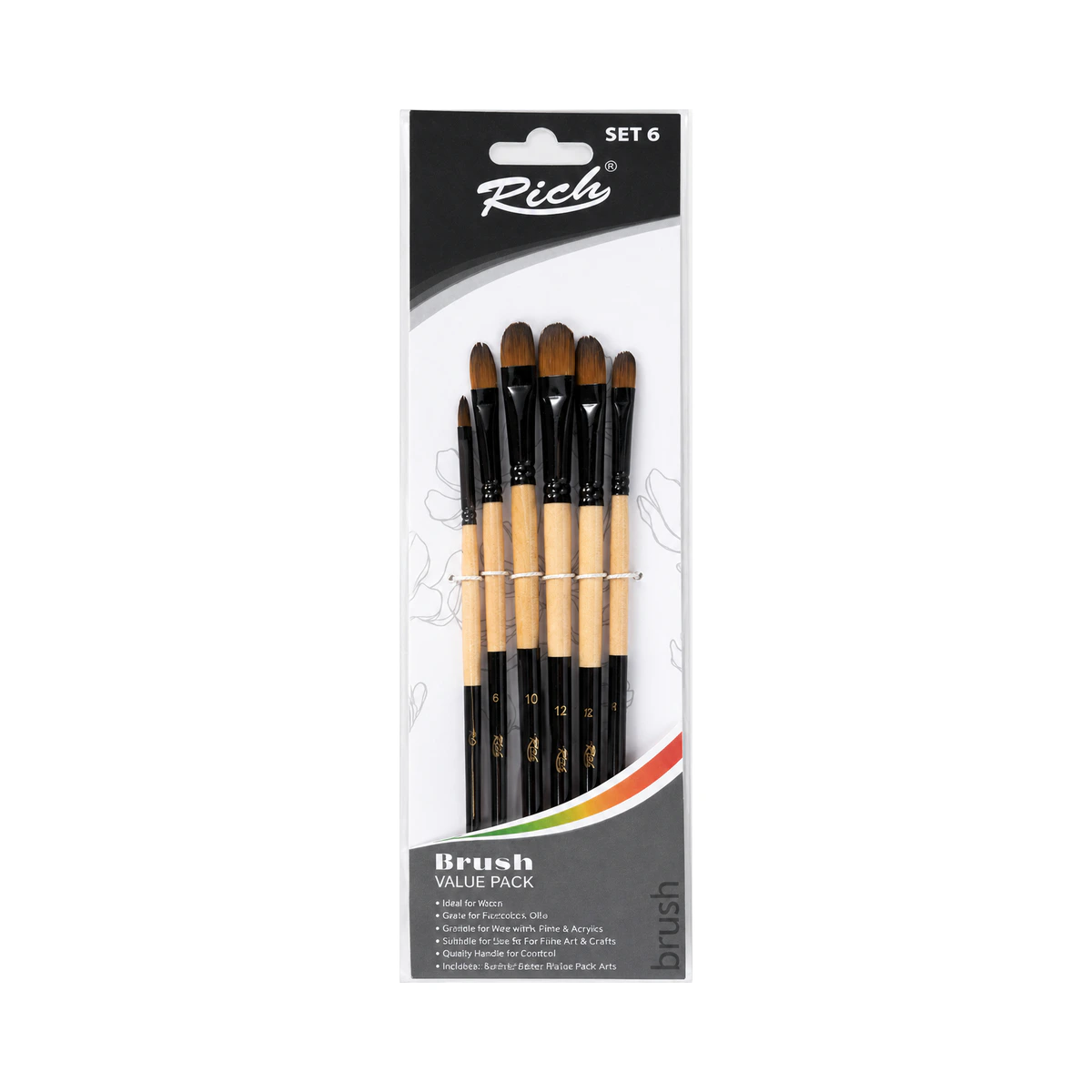 RİCH SET 6 KEDİ DİLİ 6'LI SET