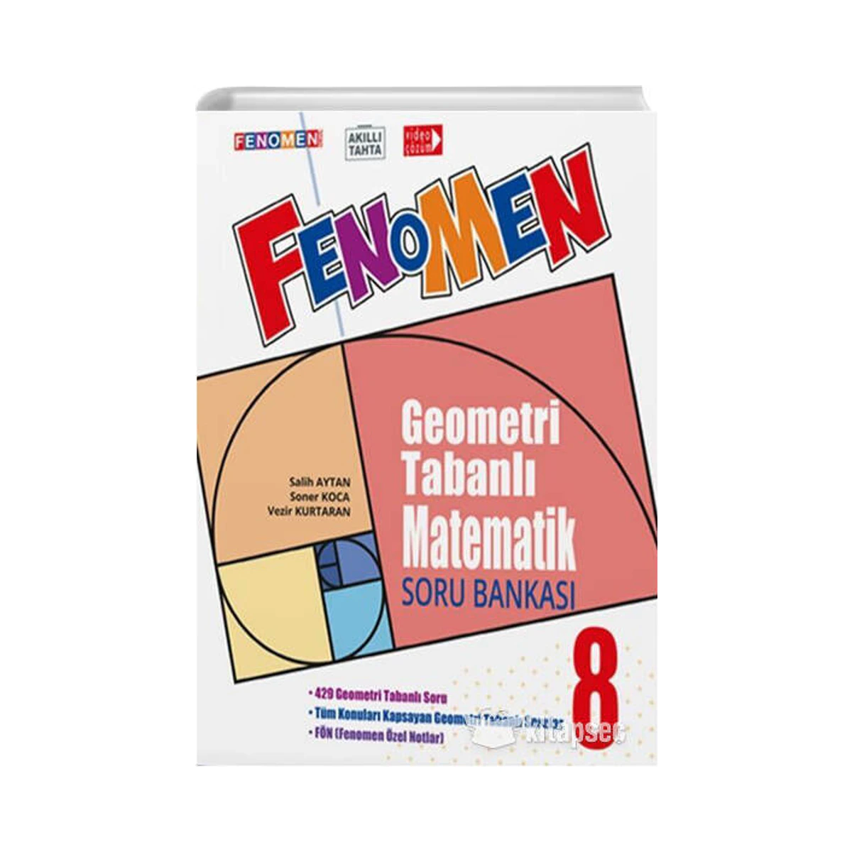 8.Sınıf Fenomen Geometri Tabanlı Matematik Soru Bankası Fenomen Kitap
