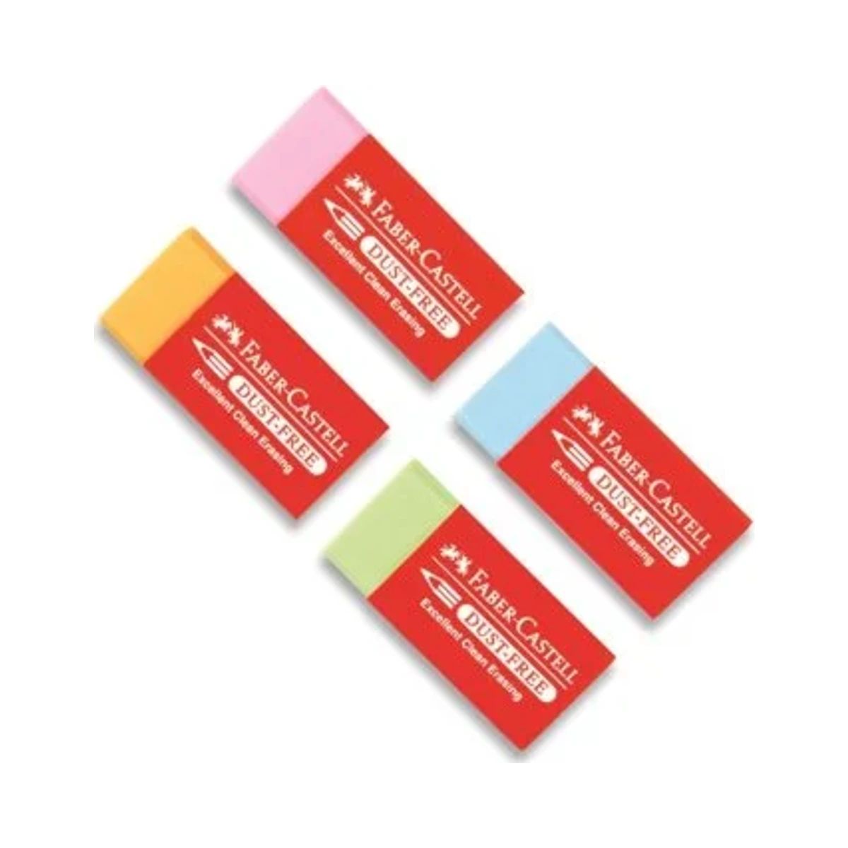 Faber-Castell Dust-Free Renkli Silgi