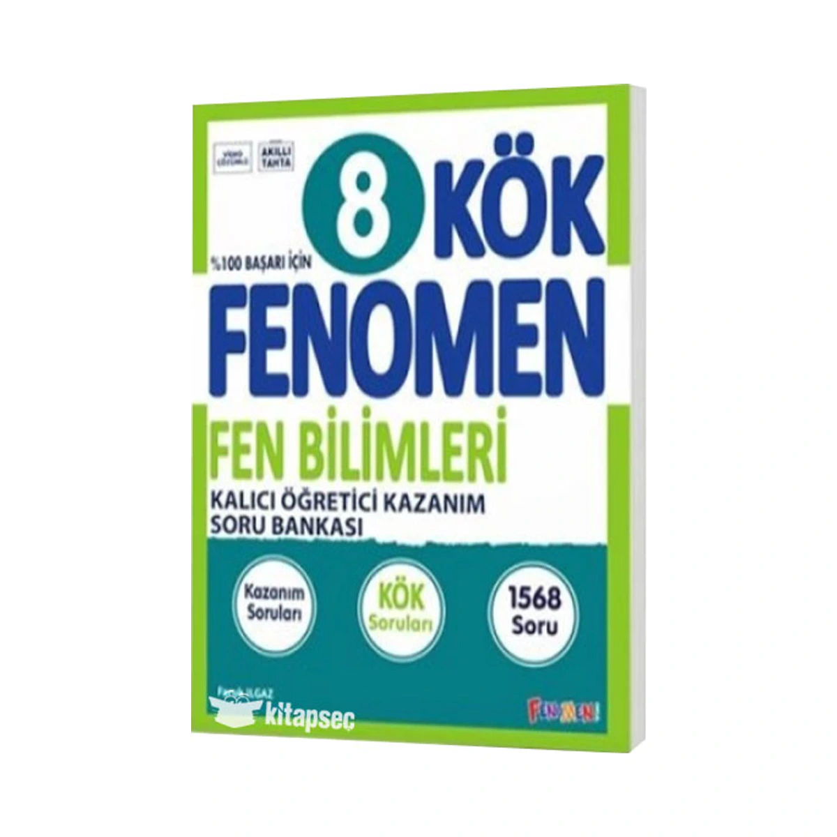 KÖK Fenomen 8. Sınıf Fen Bilimleri Soru Bankası Fenomen Kitap