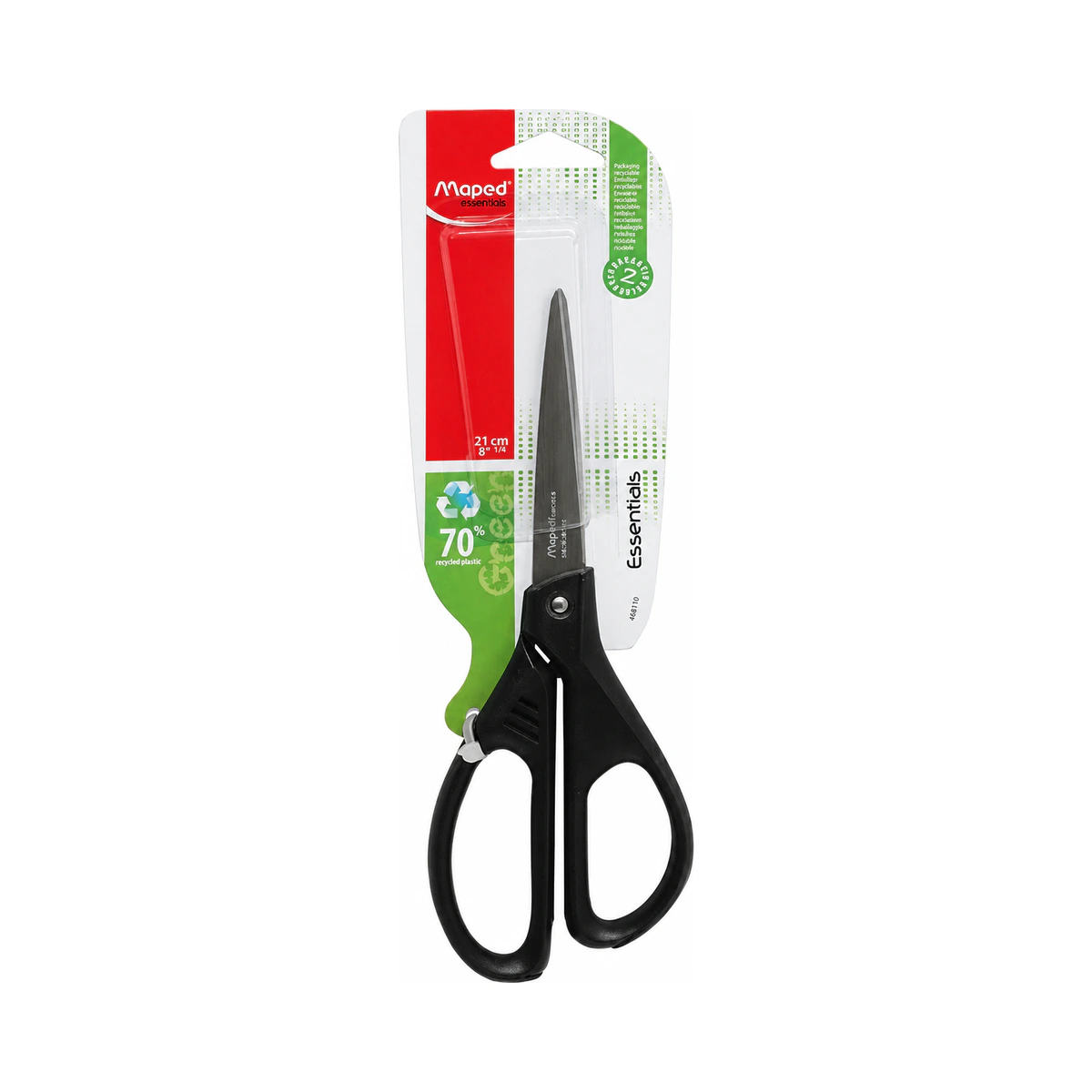 Maped Essentials Green Asimetrik Makas