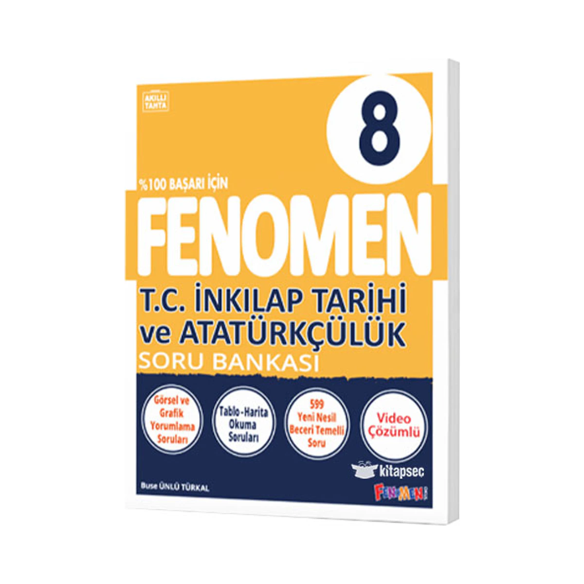8. Sınıf T.C. İnkılap Tarihi ve Atatürkçülük Fenomen Soru Bankası Fenomen Kitap
