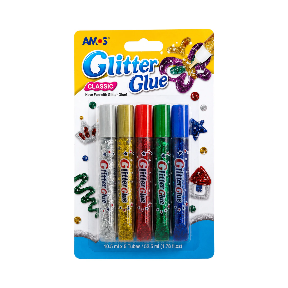 Amos Simli Yapıştırıcı 10,5 ml x 5 Tüp