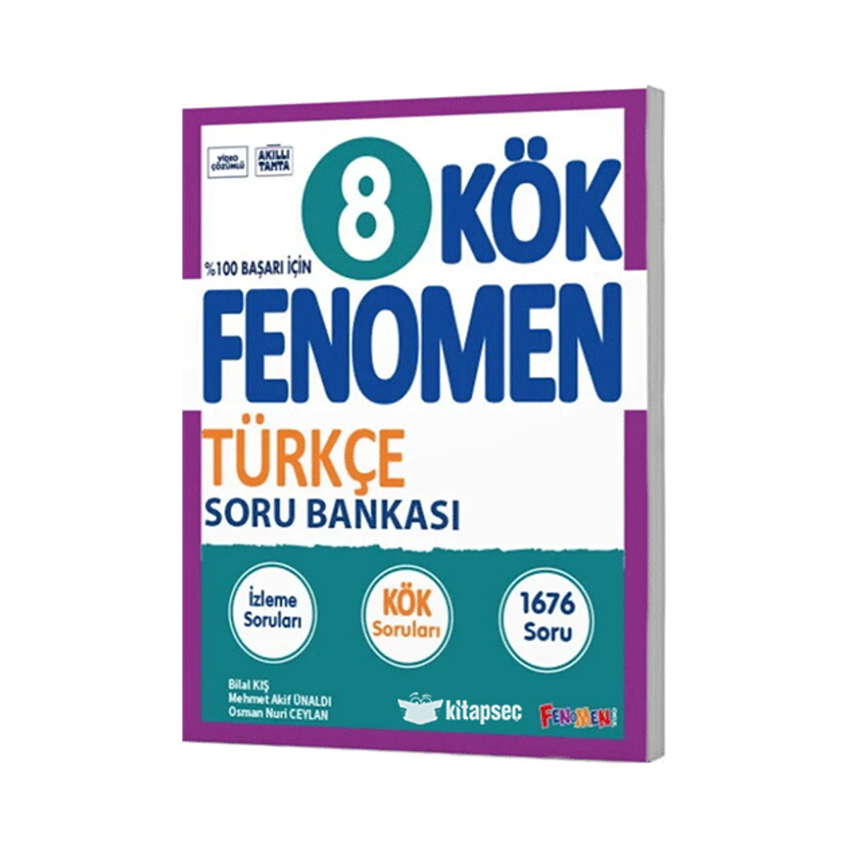 8. Sınıf Türkçe KÖK Soru Bankası Fenomen Okul Yayınları