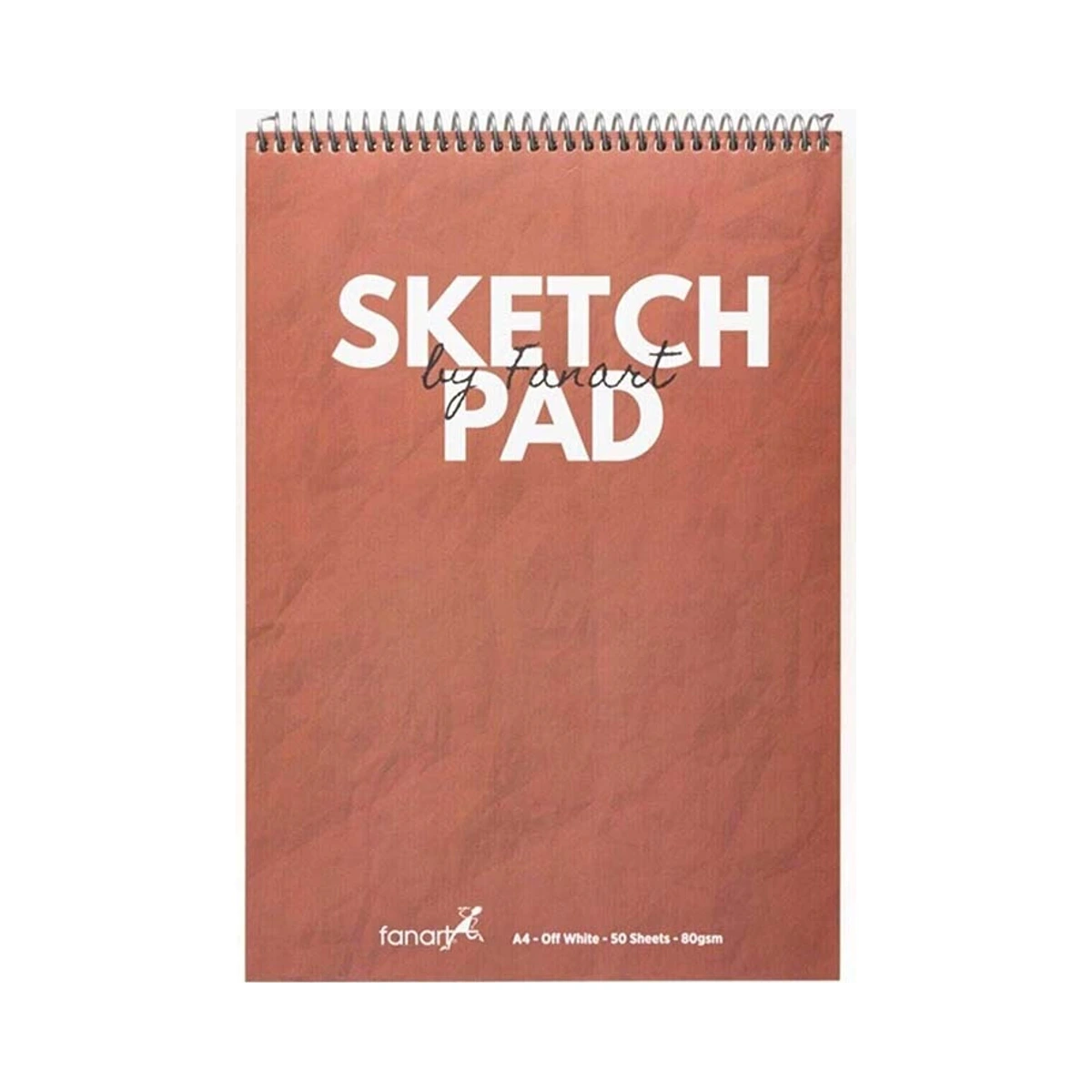 Fanart Academy Sketch Pad Üstten Spiralli A4 80 Gr