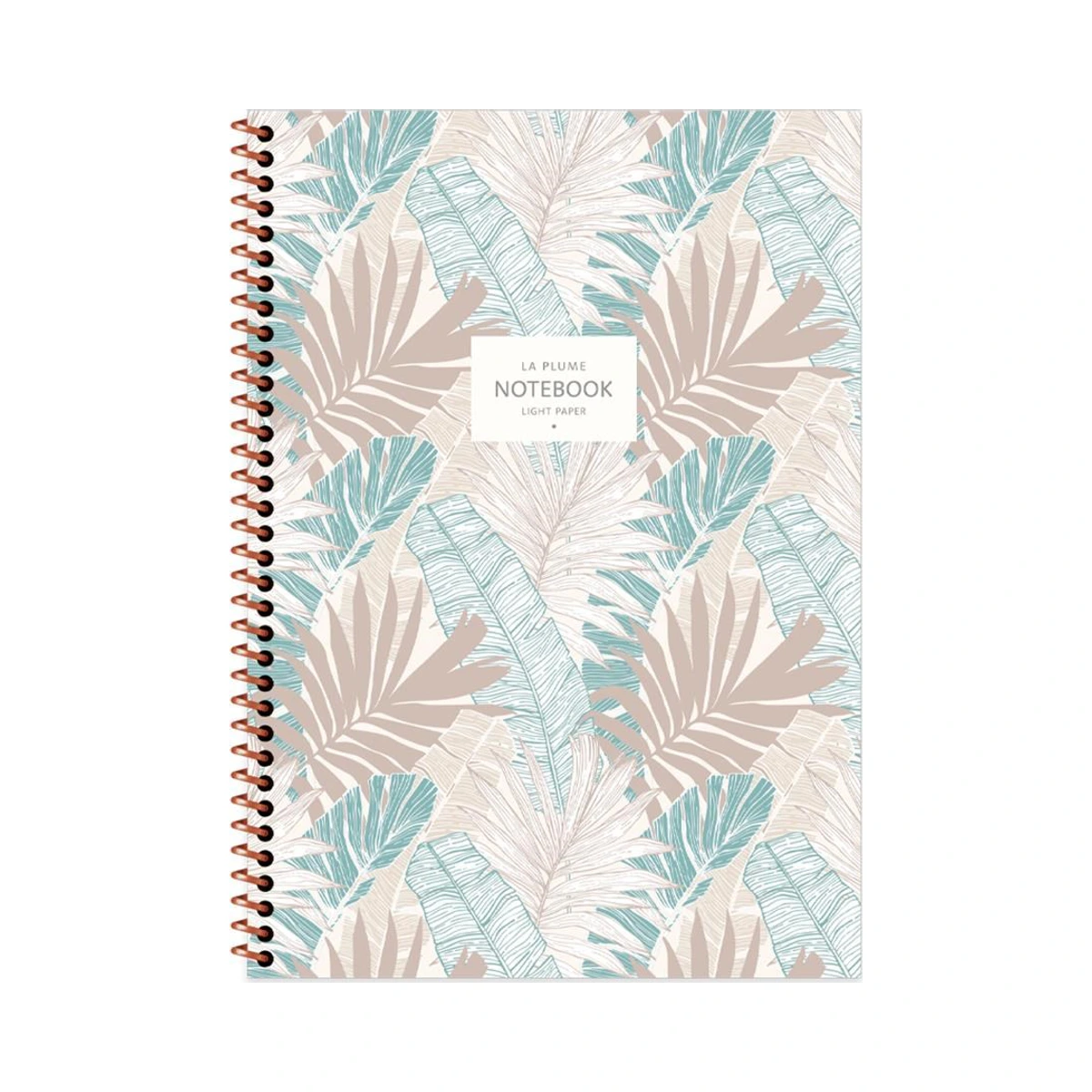 Keskin A4 80 Yp. Karton Kp.Spr.Defter-La Plume Leaves